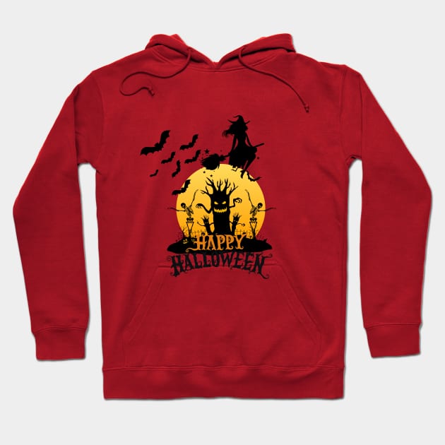 Happy Halloween Hoodie by NICHE&NICHE